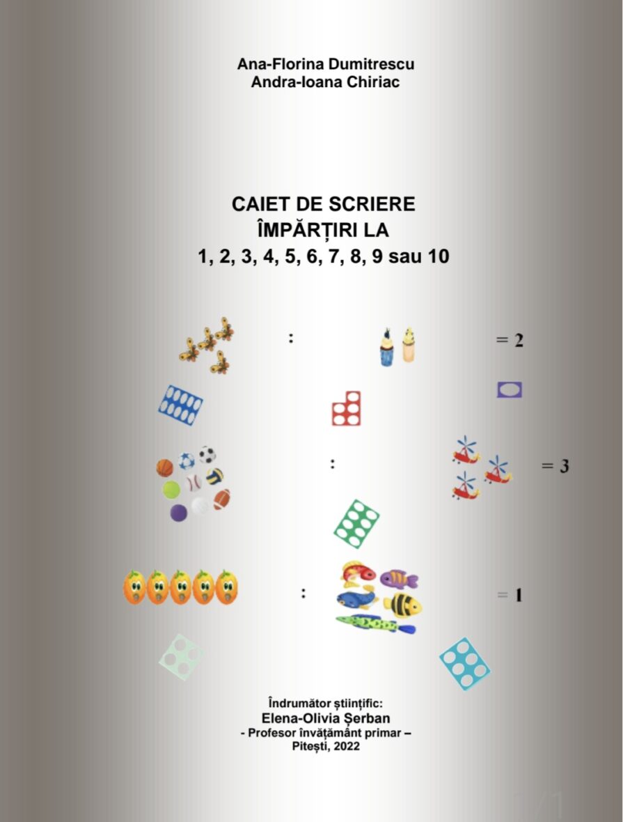 CAIET DE SCRIERE ÎMPĂRȚIRI
