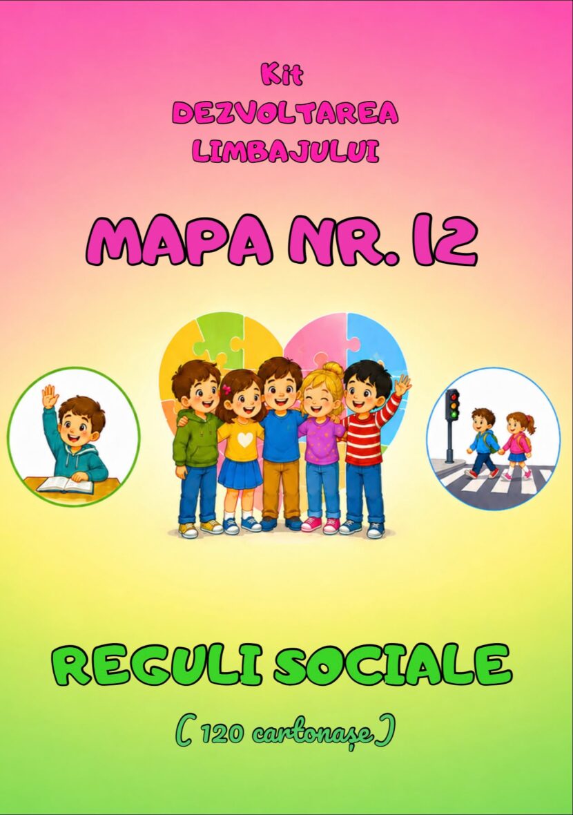 KIT DEZVOLTAREA LIMBAJULUI MAPA NR.12 – Reguli Sociale