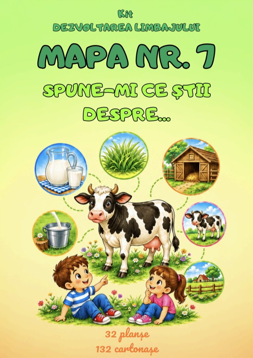 KIT DEZVOLTAREA LIMBAJULUI MAPA  NR.7- SPUNE-MI CE ȘTII DESPRE…..!
