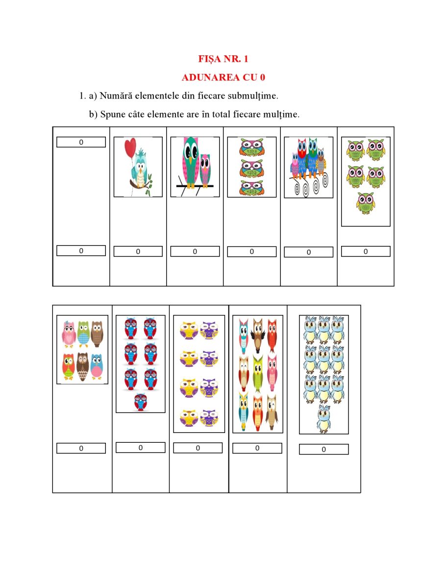 Caietul de scriere adunări 0-10 – imaginea 2