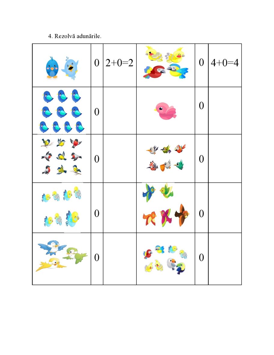 Caietul de scriere adunări 0-10 – imaginea 6