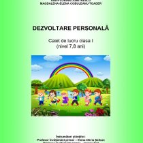 Dezvoltare personală – Caiet de lucru clasa I – auxiliar didactic adaptat pentru elevii cu CES