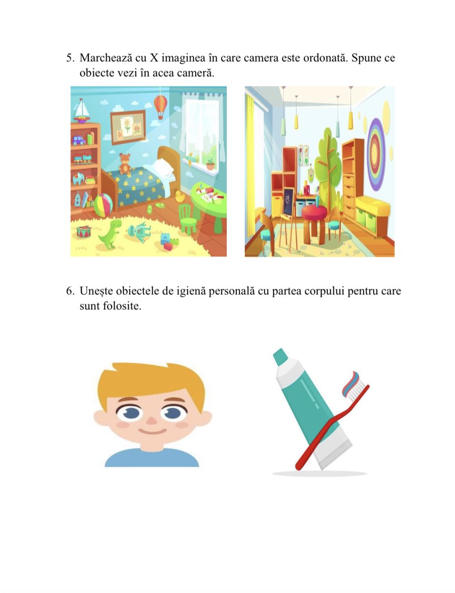 Dezvoltare personală – Caiet de lucru clasa pregătitoare – imaginea 8