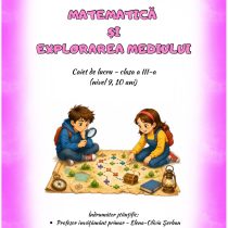 Matematică – Caiet pentru clasa a III-a – auxiliar didactic adaptat pentru elevii cu CES